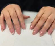 ハンドネイル・グラデーション・フレンチ