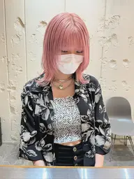 トリプルカラー🪞《ブリーチ2回ダメージ90%カットケアブリーチ使用✨️＋カラー ☁️+ロイヤルトリートメント🌟》