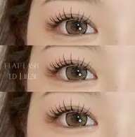 〈マツエク〉🤍LD/LCカール🖤フラットラッシュ100本¥6,820→¥5,720初回オフ無料！！