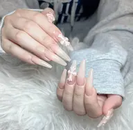 チップ長さだし10本+トレンドクロムワンカラー