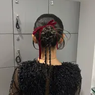 ヘアアレンジ🩶 ⋆˙⟡