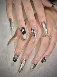 ♡チップ長さ出し♡持ち込みデザインokパーツ6本