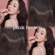 【ブリーチなし】🩰柔らかピンクブラウンカラー🎀＋高保湿TR付き