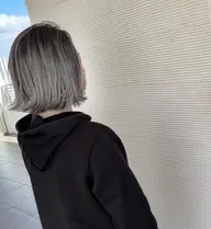 ダブルカラー(ケアブリーチ込み)+カット＋トリートメント