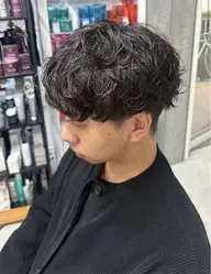 ✨メンズカット+シャドウパーマ✨
