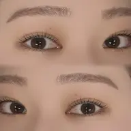 上下まつ毛パーマモデル🍓(30分と記載がございますが、90​〜​120分の施術となります。)