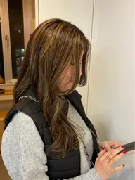ハイライト・ローライト+オンカラー🦓