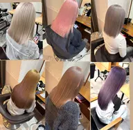 ［ダメージレス］ブリーチ込みダブルカラー🩵➕内部補修トリートメント