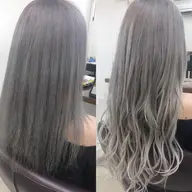 ★仕上がり最高★カラー＋シールエクステ60本