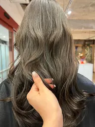 ブリーチなしワンカラー