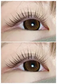 パリジェンヌラッシュリフト クリアコーティング仕上げオフプラス¥1000