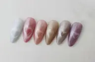 【Jrネイリスト】(オフなし)ハートマグネットネイル♡とにかく可愛い♡自爪を削らないノンサンディングベース使用