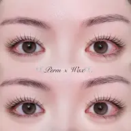 🌸4月限定🌸【 パリジェンヌラッシュリフト➕アイブロウWax脱毛】パーマに変更可/美容コーティング仕上げ