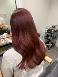 ダブルカラー(ブリーチなし)🎨+美潤トリートメント🫧