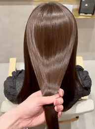 ミニモ限定!】【最高級髪質改善】HERMESトリートメント+カット+髪質改善ケアカラー+マイクロバブル