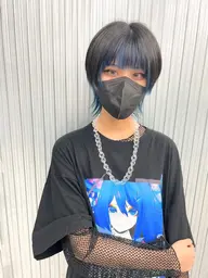 カット×インナーブリーチ×インナーカラー×髪質再生トリートメント