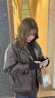 🌈ケアブリーチ➕クオルシアカラー🔥➕似合わせカット✂︎