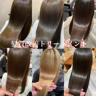 🌈Zinaオリジナル髪質改善TR🌈+髪質改善inケアカラー+カット