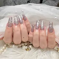 【M size 長さだし】スカルプ♡ワンカラー ラメ