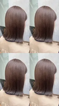 【minimo限定価格🍀】カット➕透明感カラー➕4.5step treatment