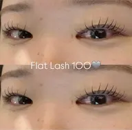 パリエク100本〜👀アイシャンプー、美容液コーティング付き🫧【ラッシュはプレミアムカシミアフラットラッシュ使用です】