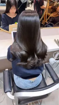 ミニモ学割クーポン🤍応援クーポン韓国風カット+ケアカラー+髪質改善ケラチントリートメント✨