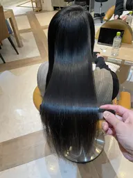 美髪縮毛矯正+内部髪質改善TR🥂✨️