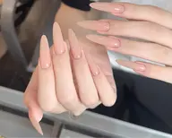 スカルプ💕長さだしワンカラー☆ラメグラ✨