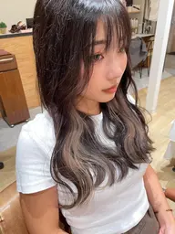 インナーカラー＋超高濃度水素ケア+卵殻膜トリートメント✨