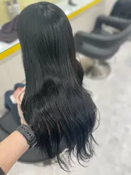 💕韓国SALE💕💜黒染めしたくない方へ👀✨暗染めカラー➕酸熱トリートメント🍀