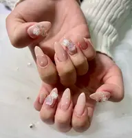 オフなし/ワンカラーorラメグラデーション＋パーツつけ放題🎀