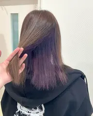 ケアインナーカラー＋高発色カラー＋トリートメント