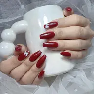 ワンカラー+2個パーツ付け