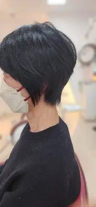 オーガニックカラー🎶＋カット🎶