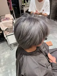 ダブルカラー(インナー、ハイライト可)