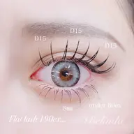 下まつ毛のみ　20本