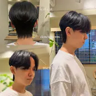 【メンズリピーター様】🐯ᩚカット+ダウンパーマ+パーマ🐯ᩚ韓国ヘア/毛流れパーマ/シャドウパーマ