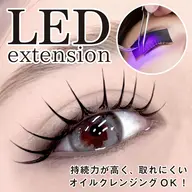 【期間限定モデル様❤️】選べるLEDエクステ💛セーブルorフラット💍80本～120本【本数保証なし×リペア不可】
