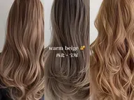 低ダメージで透明感✨️【ブリーチなしのWカラー】明るくしたいけど、ダメージが気になる方向け🎀※カット追加要相談