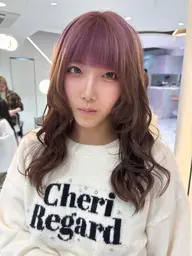 【デザインカラー🌈】ケアブリーチ+オンカラー