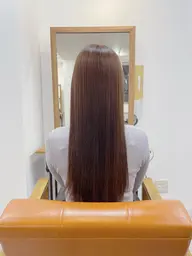 🩵カット+カラー+オージュア炭酸ケア🩵✂️⚠️ 白髪染め可◎ブリーチ不可🙅