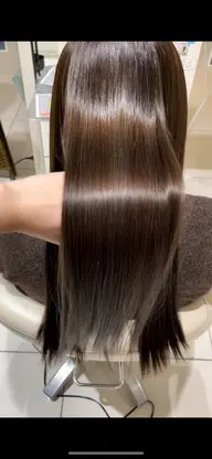【感動の艶✨】カット＋ダメージレス美髪ストレート
