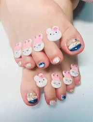 (オフ有り）フットデザインネイル🦶