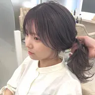 前髪縮毛矯正+カット
