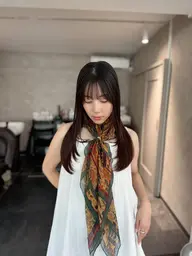 ミニモ学割!似合わせ顔まわりのカット➕艶髪カラー✨✨✨✨