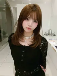 韓国風ミディアムレイヤーカット💞【トリートメント付き】