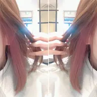 インナーカラー　ポイントカラー　【ブリーチ込み】