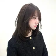 メンテナンス前髪顔周りカット🎀.⋆