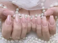 🌸オフなしチップ長さだし10本ワンカラー、ラメグラ💞2色まで💞（ジェルオフあり＋500円）