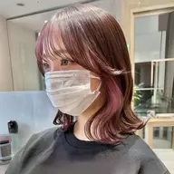 【ReFaファインバブルVEENA】似合わせカット＋イヤリングケアブリーチ＋全体透明感カラー🌱
